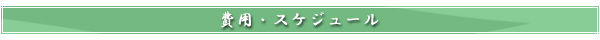 費用・スケジュール