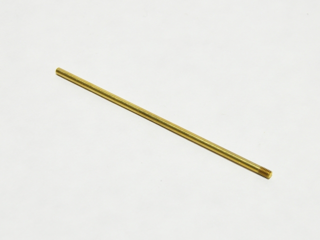 ♪真鍮製の器　寛文十一年 スパイダー_足J_分離型_真鍮丸棒_長さ:100mm_直径:3.0mm_ネジ