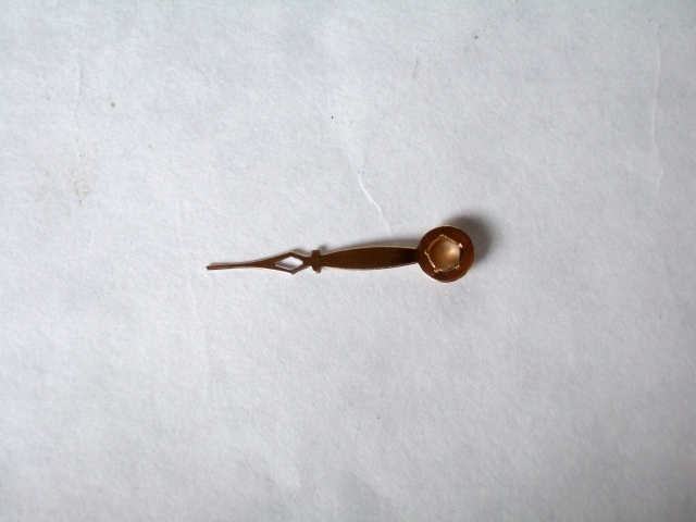 時計パーツ_針_SH-1G_金色 ｜ステンドグラスのスタジオヤマノ