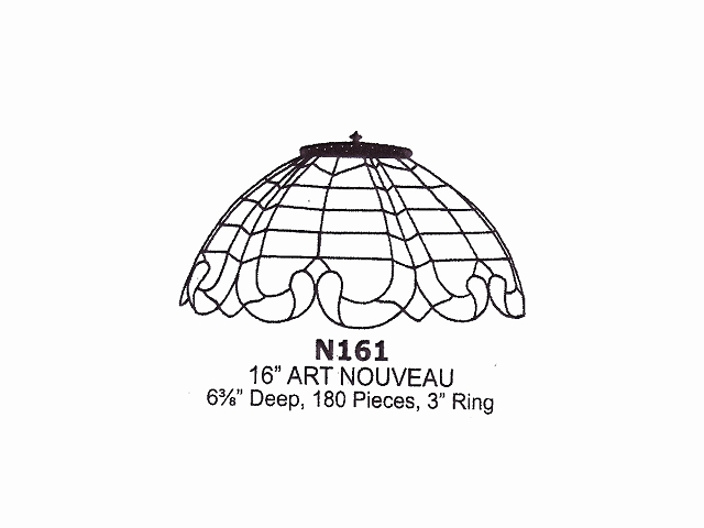 ランプモールド_オデッセイ_N161_Art Nouveau(アールヌーボー)_180