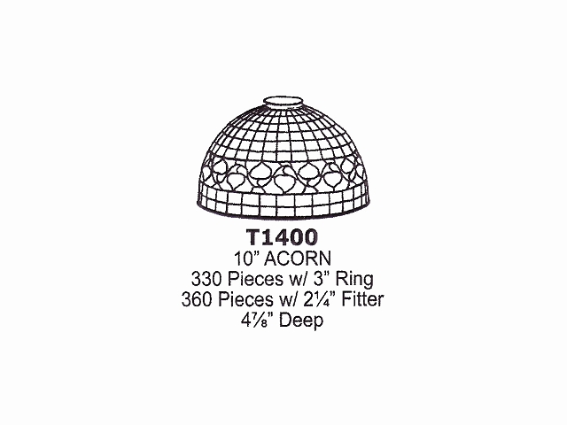 ランプモールド_オデッセイ_T1400_Acorn(アコーン)_330ピース_10インチ 
