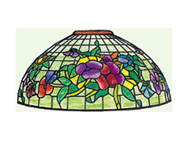 ランプモールド_ワーデン_GF16-14M_Pansy T Lamp Pattern_16