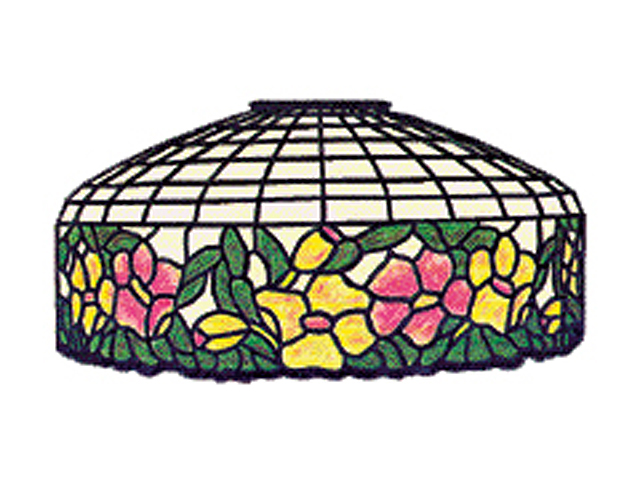 ランプモールド_ワーデン_W18-07M_Old Rose Lamp Pattern_18インチ_540 