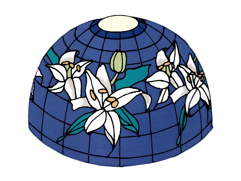 ステンドザンマイ_耐熱半球モールド_#10_B_1_椿_Camellia _360ピース_