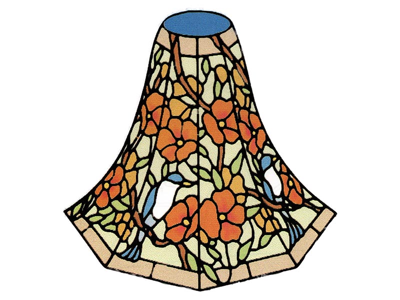 ステンドザンマイ_耐熱舟型モールド_#14_C_2_孔雀_Peacock_412ピース_