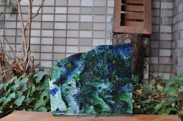 ステンドグラス,材料,ガラス,破ガラス