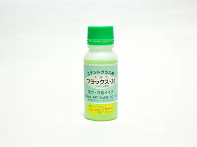 ステンドグラス,薬品,タイトリ_フラックス・H（グリーン）_100cc