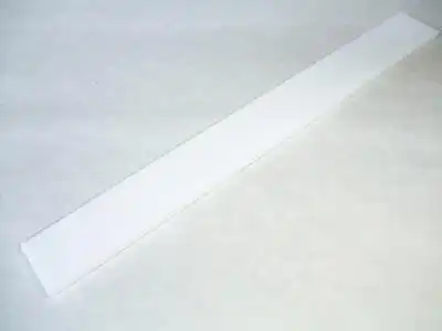 ステンドグラス,工具,定規,アクリル製_40cm_目盛なし_ゴム止め