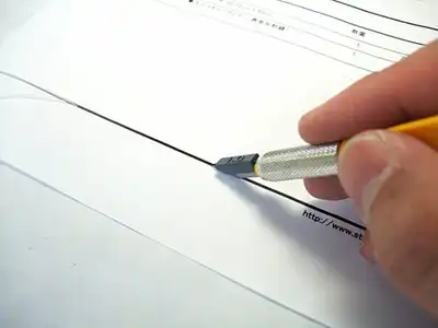 ステンドグラス,工具,パターンナイフ,オルファ
