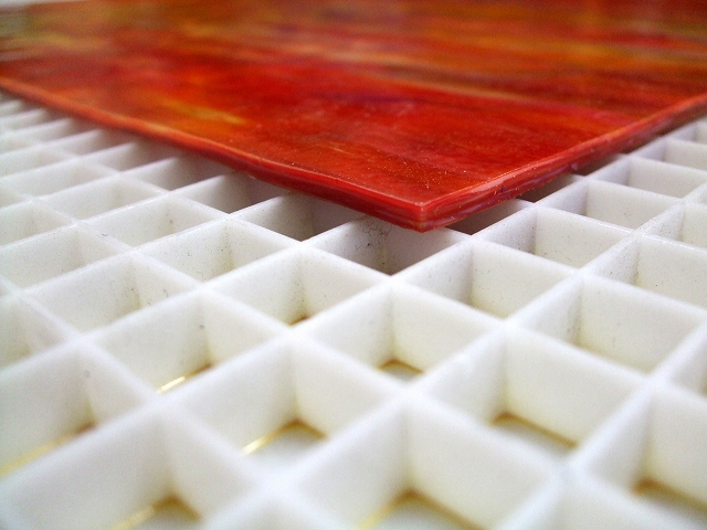 カッティングトップ_プラス (40×28cm) ｜ステンドグラスのスタジオヤマノ