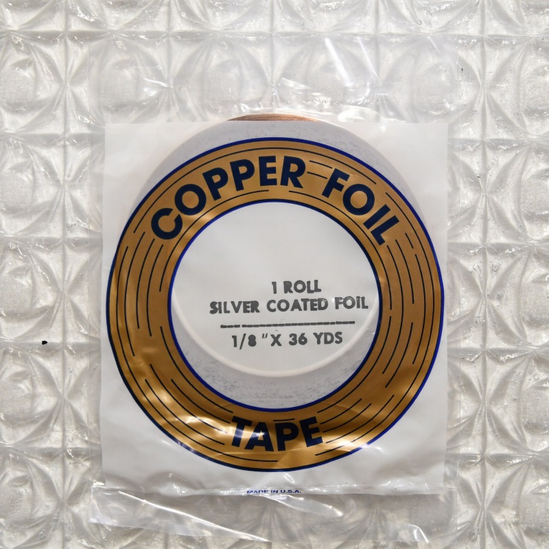 カッパーテープ_エドコ_幅：1/8inch(3.2mm)_裏面：銀色_厚さ：0.025mm_