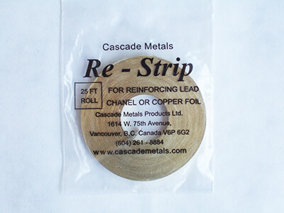 ステンドグラス,カッパーテープ,コパーテープ,カスケードメタル,cascademetals,Re-strip